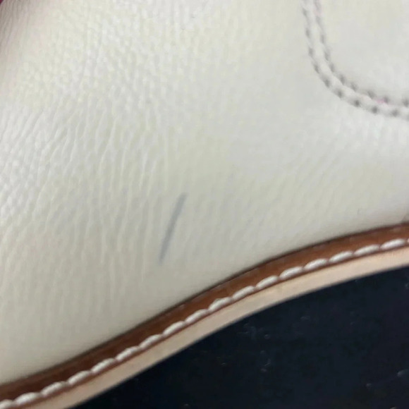 Dolce Vita ivory leather Huey H2O boots. Waterproof w/ lug heels. Sz 10 - Picture 5 of 16